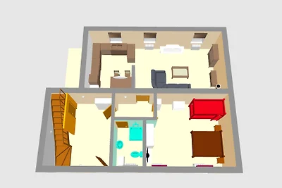 Ferienwohnung Ivenack Erdgeschoss