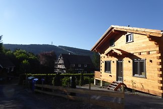 Panorama Hütte mit Sauna und Kamin