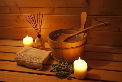 Romantik Hütte mit Sauna und Kamin