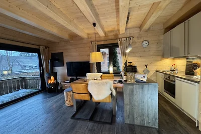 Romantik Hütte mit Sauna und Kamin