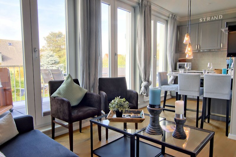 Strandvogt - Ferienwohnung mit Parkettboden u... in Wangerooge - Firma