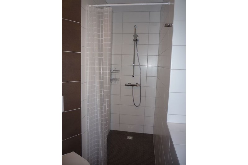 Floor-level shower