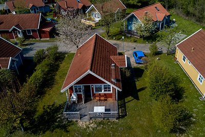 Casa sueca en el lago de Cracovia