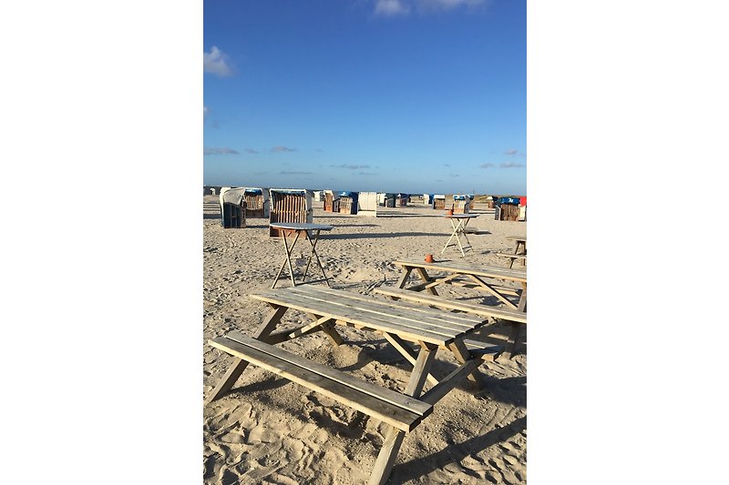 Beach chairs in Harlesiel