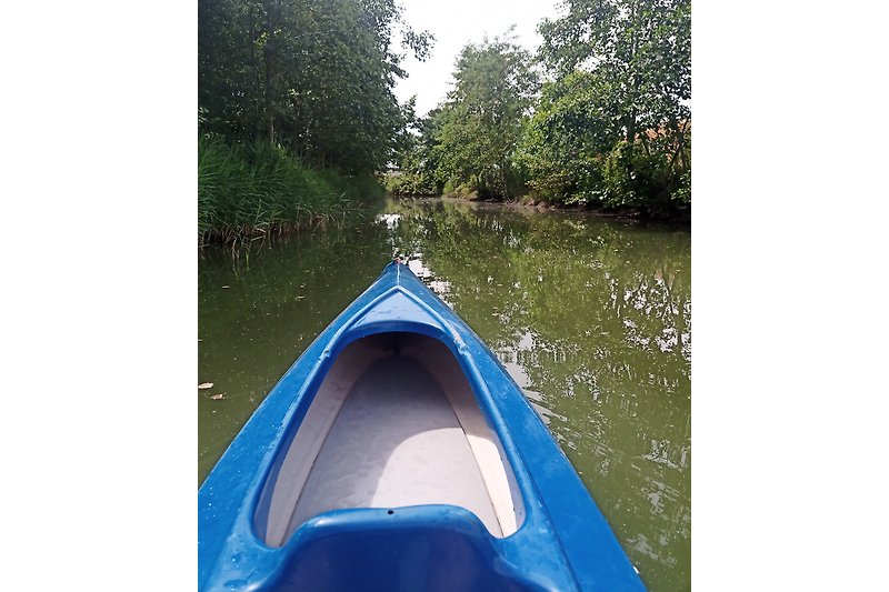 Ausflug mit dem Kanu