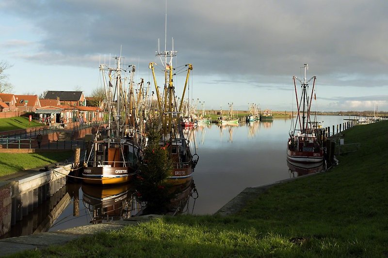 Blick auf den historischen Hafen