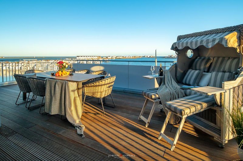 Admiralsdeck - Balkon Südosten