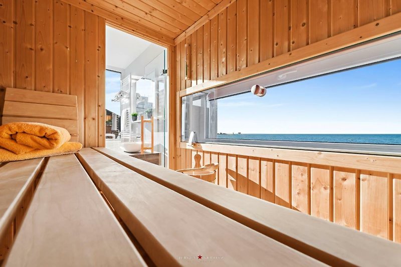 Haus am Meer - Finnische Sauna mit Meerblick