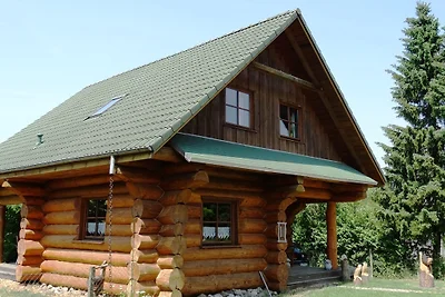 Blokhut sauna, open haard, 3 slaapkamers, hond