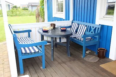 Blaues Haus am Nordseedeich, Kamin