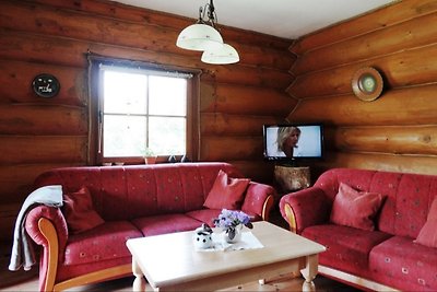 Blockhaus Sauna, Kamin, 3 SZ,  Hund