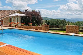 La terraza del bosque verde