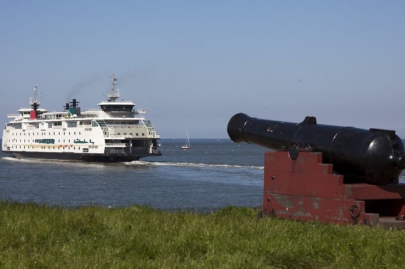 Im Den Helder Boot nach Insell Texel