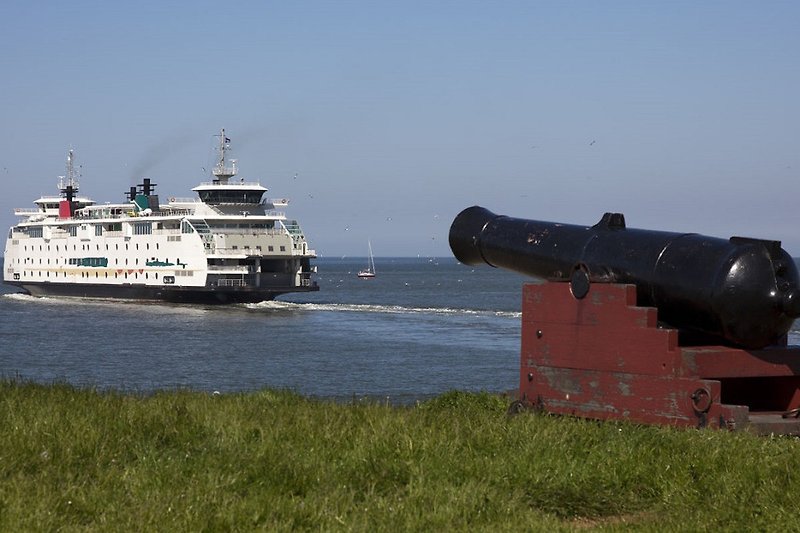 In Den Helder Boot zur Insel Texel