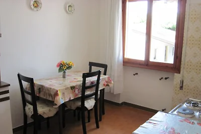 geel appartement