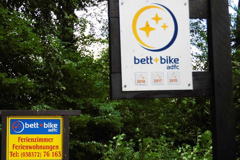 Bett + Bike Urkunde