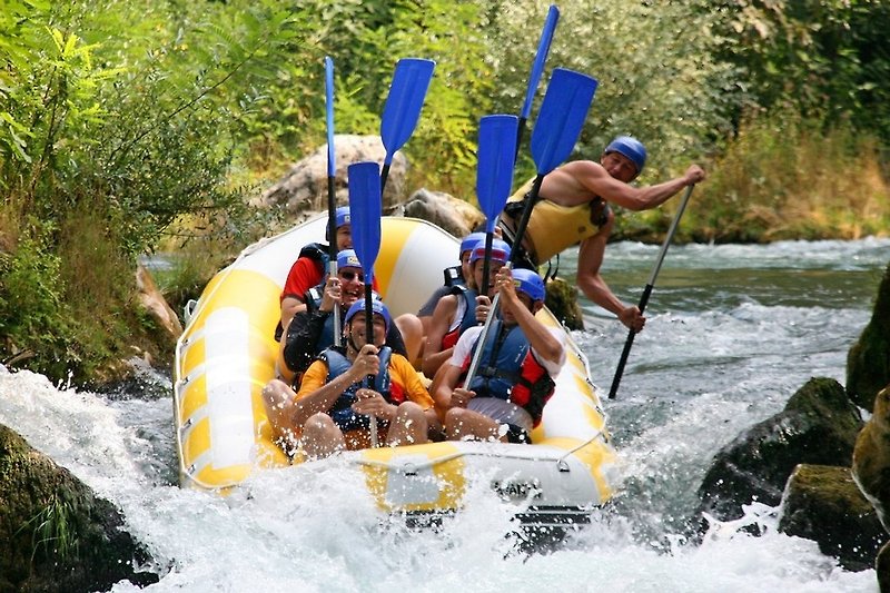 Rijeka Cetina, rafting, canyoning, kayaking, zipline, treking, penjanje