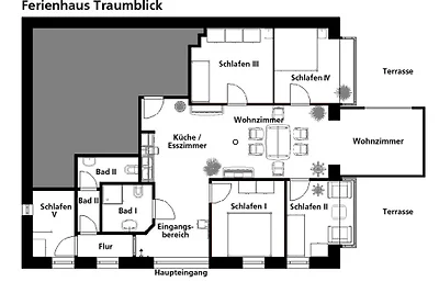 Ferienhaus an der Schlossallee