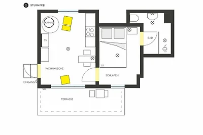 Ferienwohnung Sturmfrei