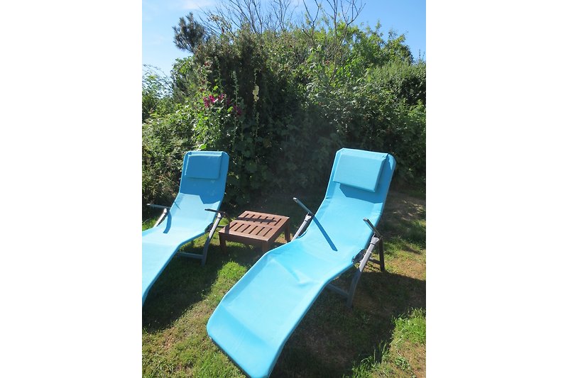 Sun loungers for relaxation
