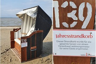 HAUS STRANDLEBEN...mit Strandkorb* (with beach chair)