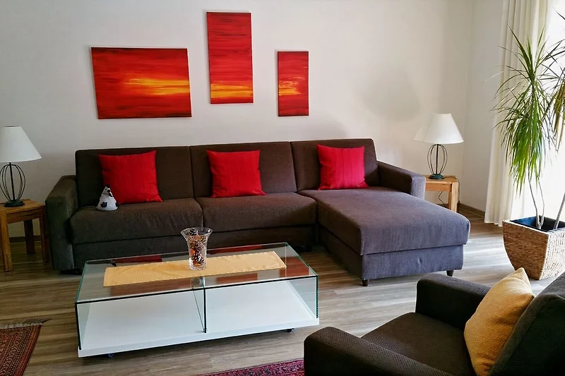 Großzügiger Wohnbereich mit 36 m² Wohnfläche
