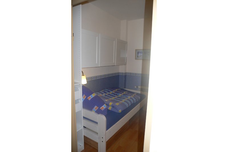 Whg.3 - kleine Schlafzimmer mit zwei Einzelbetten