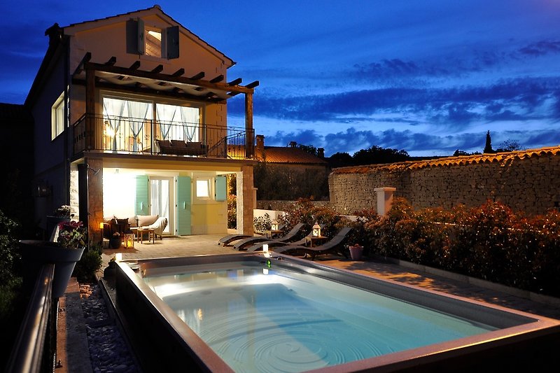 Villa Gisella mit beheiztem Pool