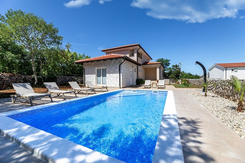 Villa Nera mit einem privaten Pool