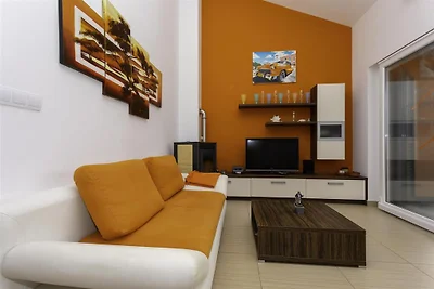 Ferienwohnung Soline mit Meerblick