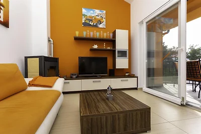 Ferienwohnung Soline mit Meerblick