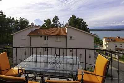 Ferienwohnung Soline mit Meerblick