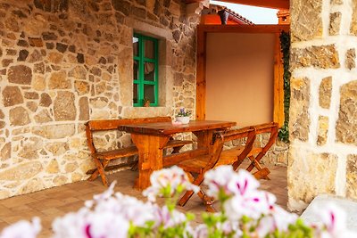 Ferienhaus Prevolt mit privatem Pool und Meerblick