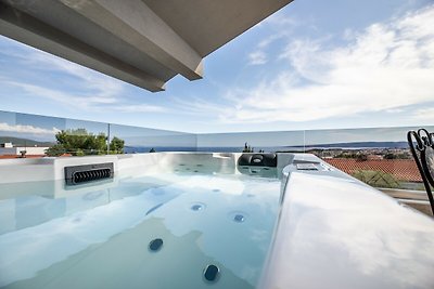 Penthouse mit Whirlpool & Meerblick