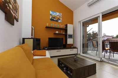 Ferienwohnung Soline mit Meerblick
