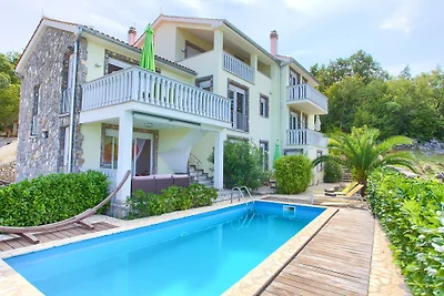 Villa con piscina riscaldata