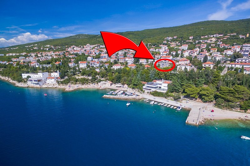 Position des Hauses