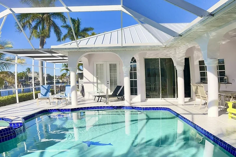 Area piscina Villa Flamingo