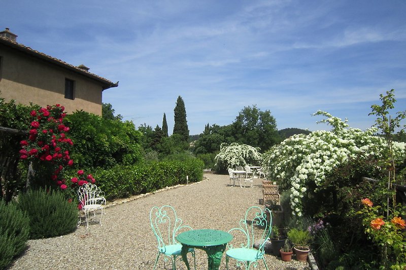 Holydayhome in Tuscany panoramic terrace