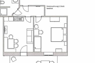 Ferienwohnung Seeblick 2. Stock