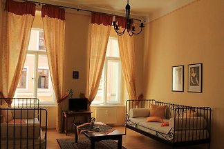 Barockhaus Fewo 1. Etage mit frz. Bett