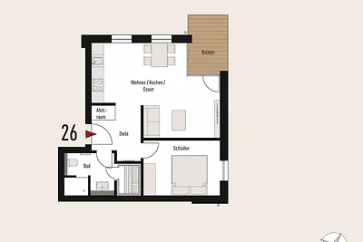 Vakantieappartement Gezinsvakantie Baabe