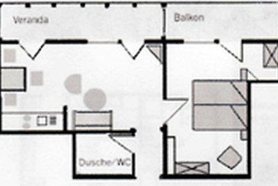 Apartment 3 (mit Wintergarten)