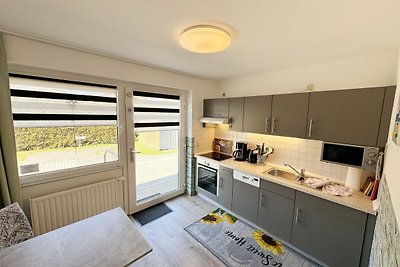 Wohnung 04 mit Terrasse und Boddenblick