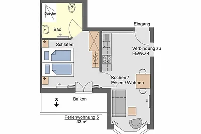 Ferienwohnung Wallberg - 4 Sterne