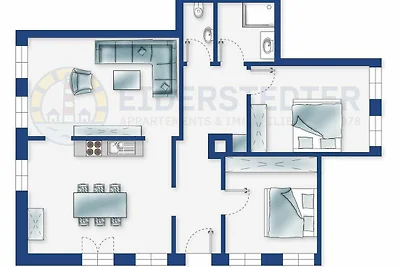 Vakantieappartement Gezinsvakantie Tümlauer-Koog