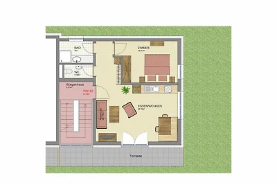 Appartement Amelie 55m2