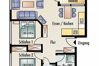 H-Ferienwohnung 2