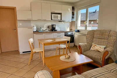 2-Raumferienwohnung m. Terrasse Koje für Vier