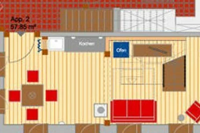gemütliches Apartment mit Balkon im Katzenhau...